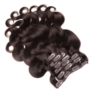 Extension clip in body wave